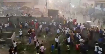 56 killed in ‘stampedes’ at Guinea football match