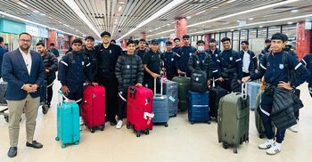 চার ম্যাচ জিতে চীন থেকে ফিরেছে কিশোর ফুটবল দল