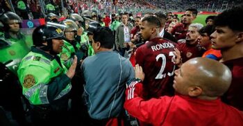 Venezuela federation criticises police after World Cup qualifier in Peru
