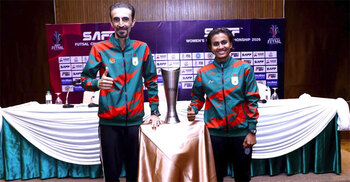 সাফ ফুটসালের অভিষেক আসরে সেরাটা দিতে চান সাবিনারা