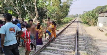 ফরিদপুরে ট্রেনে কাটা পড়ে যমজ ২ ভাই নিহত