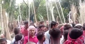 ফরিদপুরে মাইকে ঘোষণা দিয়ে বাদ্য বাজিয়ে সংঘর্ষের মহড়া