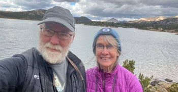 His wife yelled in the wild, he feared a grizzly, then came the Nobel news