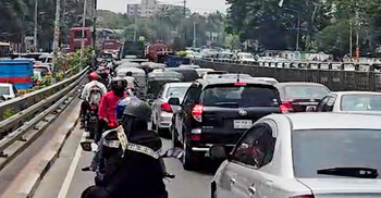 যানজটের পুরনো রূপে রাজধানী ঢাকা