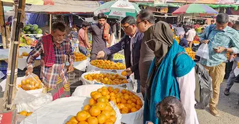 ফলের বাজারে স্বস্তি নেই ক্রেতাদের