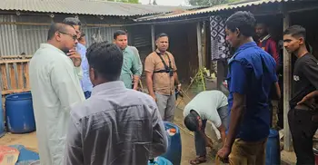 চাঁপাইনবাবগঞ্জে শৌচাগারে মিললো ১৪৫ লিটার ডিজেল