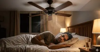 ঠিক ফ্যানের নিচে ঘুমালে হতে পারে যেসব স্বাস্থ্যঝুঁকি