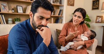 সন্তান জন্মের পর বাবারাও ভুগতে পারেন অবসাদে