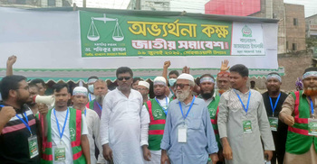 গাবতলী দিয়ে প্রবেশ করছে শতশত গাড়ি, জামায়াতের অভ্যর্থনা