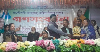 গাইবান্ধায় এমপি নাহিদ নিগারকে গণসংবর্ধনা