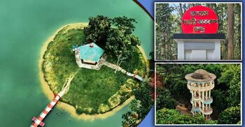 পাহাড়-বনের সৌন্দর্য ‘গজনী অবকাশ কেন্দ্র’