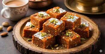 গাজরের বরফি বানাবেন যেভাবে