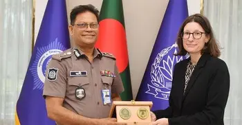 পুলিশের সক্ষমতা বাড়াতে জার্মানির সহযোগিতা চাইলেন আইজিপি