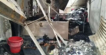 গাজীপুরে মার্কেটে আগুন, ৮ দোকান পুড়ে ছাই