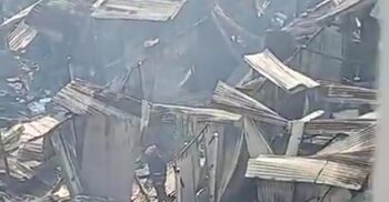 গাজীপুরে কয়েক ঘণ্টার ব্যবধানে তিন স্থানে আগুন