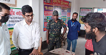 গাজীপুরে অতিরিক্ত ভাড়া আদায়ে দায়ে বাস কাউন্টারকে জরিমানা