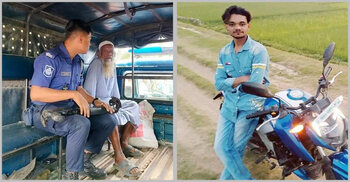 ছেলেকে কুপিয়ে হত্যার পর আত্মসমর্পণ করলেন বাবা