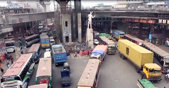 গাজীপুরে যাত্রী সংকটে যানবাহন, নেই যানজট