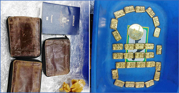 Man held with gold worth Tk 3.14 crore at Dhaka airport
