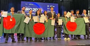 রোবট অলিম্পিয়াডে সোনাসহ ১১ পদক জয় বাংলাদেশের