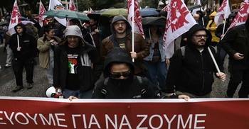 এবার শ্রমিক আন্দোলনে অচল গ্রিস