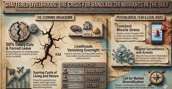 War’s human toll: Bangladeshis in Gulf pushed to the edge