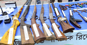 6,000 guns looted during mass uprising recovered