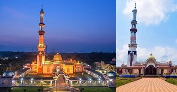 মুগ্ধতা ছড়াচ্ছে বরিশালের গুঠিয়া মসজিদ