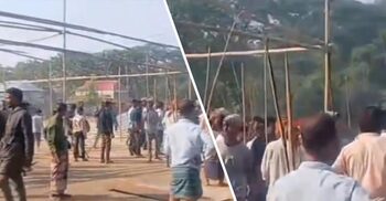 শ্রমিকদল-যুবদল নেতার আধিপত্য নিয়ে সংঘর্ষে ব্যবসায়ী নিহত, আহত ২০