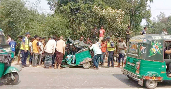হবিগঞ্জে প্রাইভেটকারের ধাক্কায় অটোরিকশার দুই যাত্রী নিহত