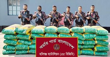 পাথরবোঝাই ট্রাক থেকে ৩১ লাখ টাকার ভারতীয় জিরা আটক