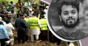 নজরুলের কবরের পাশে চিরনিদ্রায় শায়িত ওসমান হাদি