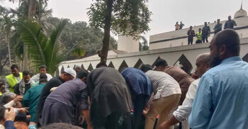 Osman Hadi laid to rest beside Kazi Nazrul