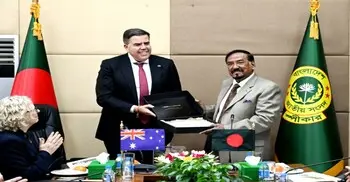 হাফিজ উদ্দিন আহমদের সঙ্গে অস্ট্রেলিয়ার পার্লামেন্টের স্পিকারের সাক্ষাৎ