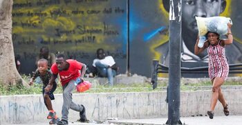 Over 50,000 fled Haiti capital in 3 weeks, with politicians in deadlock