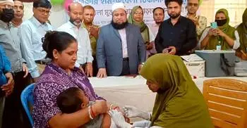 জেলায় জেলায় চলছে হাম-রুবেলার টিকাদান কর্মসূচি