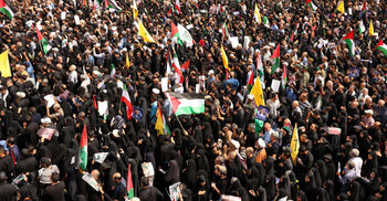 Iran’s Khamenei leads funeral prayers for Hamas chief Haniyeh