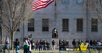 Trump sued over Harvard funding freeze