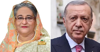 Erdogan makes phone call to Sheikh Hasina