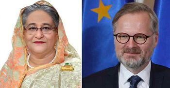 Czech premier greets Sheikh Hasina on reelection as PM