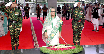 PM pays homage to Bangabandhu on Mujibnagar Day