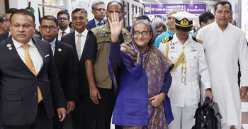 PM returns home from Geneva