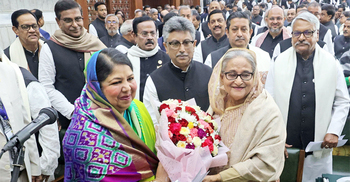 Sheikh Hasina reelected as Leader of the House