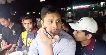 শপথ নিয়ে এলাকায় ফিরেই চাঁদাবাজদের হুঁশিয়ারি হাসনাতের