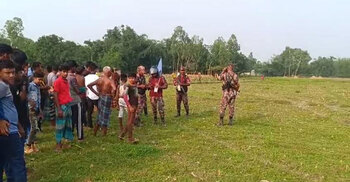 হাতীবান্ধা সীমান্তে বিএসএফের গুলিতে বাংলাদেশি আহত