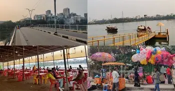 ছুটির দিনেও ফাঁকা হাতিরঝিল, খাঁ খাঁ করছে রেস্তোরাঁ-ফুড কোর্ট