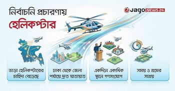 নির্বাচনি প্রচারণায় বেড়েছে হেলিকপ্টারের চাহিদা, খরচ কেমন?