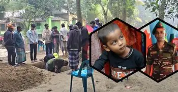 জাহাঙ্গীরের মরদেহের অপেক্ষায় তারাকান্দি