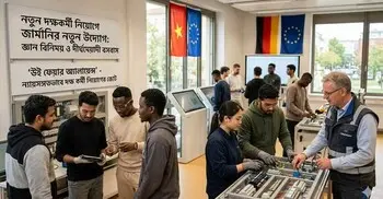 দক্ষকর্মী নিয়োগে জার্মানির নতুন উদ্যোগ