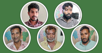 প্রাইভেটকার ছিনতাই করে বিক্রির সময় যুবলীগ নেতাসহ আটক ৫